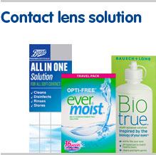 Contact lens solution